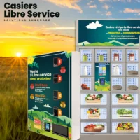 Casiers Libre Service : la solution idéale pour automatiser ses ventes à la ferme
