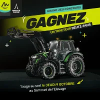 Gagnez un tracteur au Sommet de l'élevage avec Deutz Fahr ! 🚜