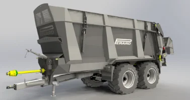Nouveauté dans l'épandage agricole : L'épandeur PERARD Optium CL 200 T