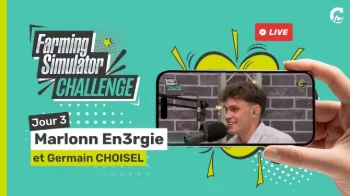 Farming Simulator Challenge | En direct du Sommet de l’Élevage avec ‪@En3rgie5YT‬ 🎮🚜 et @GermainVlogAgricole