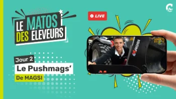 Le Matos des éleveurs l Le repousse-fourrage PushMags’ MAGSI