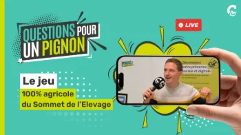 Question pour un Pignon l Le jeu agricole du Sommet de l’Élevage 🚜💡