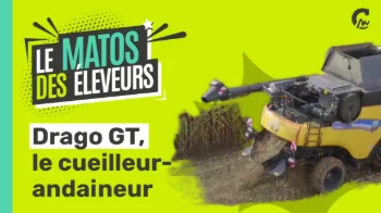 Le Matos des éleveurs l Drago GT, le cueilleur-andaineur