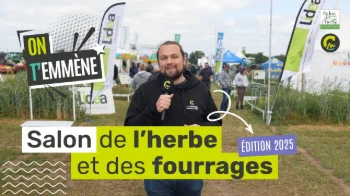 On t'emmène au cœur du Salon de l’Herbe et des Fourrages avec le Comptoir des Éleveurs !