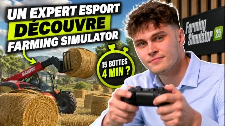 Farming Simulator Challenge | Peut-il battre le chrono sur Farming Simulator ?