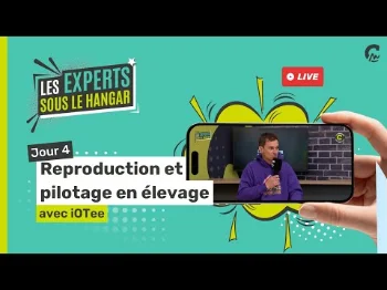 Les Experts sous le Hangar l Reproduction et monitoring en élevage avec iOTee