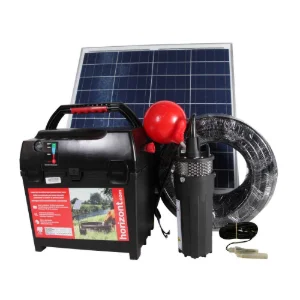 Pompe de prairie avec panneau solaire 60W HORIZONT