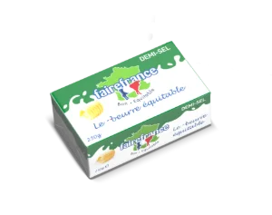 Beurre demi-sel en plaquette de 250G