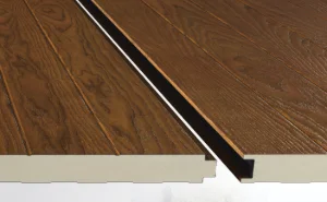 Panneaux de bardage imitation bois